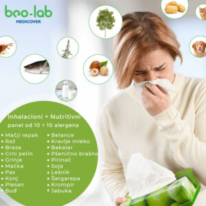 Prolećna alergija na polen 16 mix alergeni 10 inhalacionih +10 nutritivnih alergena
