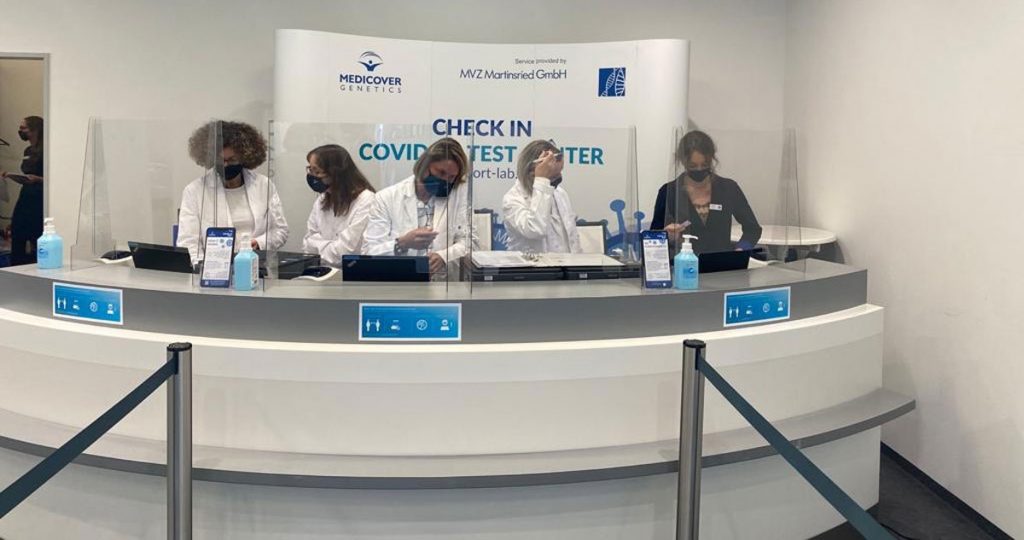 Na aerodromu u Minhenu otvoren je COVID-19 testni centar 1 Na aerodromu u Minhenu otvoren je COVID-19 testni centar 1