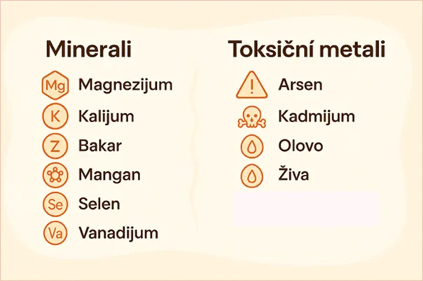 Minerali i toksični metali iz krvi 1