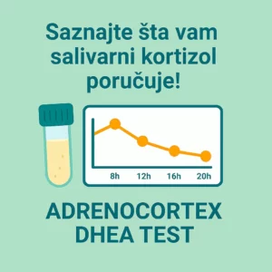 Polni hormoni i njihov značaj za reproduktivno zdravlje 23 Salivarni kortizol - Adrenocortex test DHEA