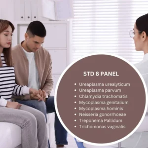 Trombofilije i polno prenosive bolesti u trudnoći 45 STD8 - M.genitalium, M.hominis, N.gonorrhoeae, T. vaginalis, U.parvum, U.urealyticum, C.trachomatis, T.pallidumPCR ( brisa/urin/semena tečnost)