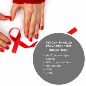 Gonoreja – zarazna, polno prenosiva bolest 1 Osnovni panel za polno prenosive bolesti (STD)